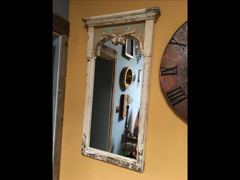This column mirror is in stock and is so cool looking at 289.00