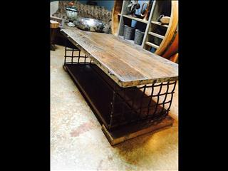 This barn wood table is available at 889.00. 