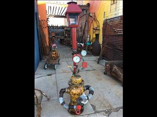Fire Hydrant Lamps Are Becoming Very Fun For The Outdoors Or The Indoors. They Generally Run 1000.00(..)