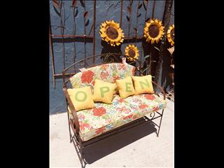 Wrought iron furniture 