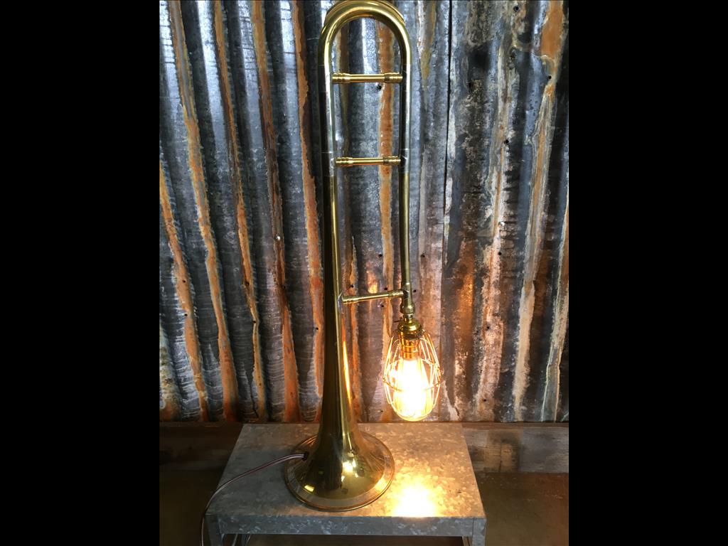 I love me some trombone lamps. These are super popular and run about 269.00 