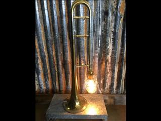 I love me some trombone lamps. These are super popular and run about 269.00 