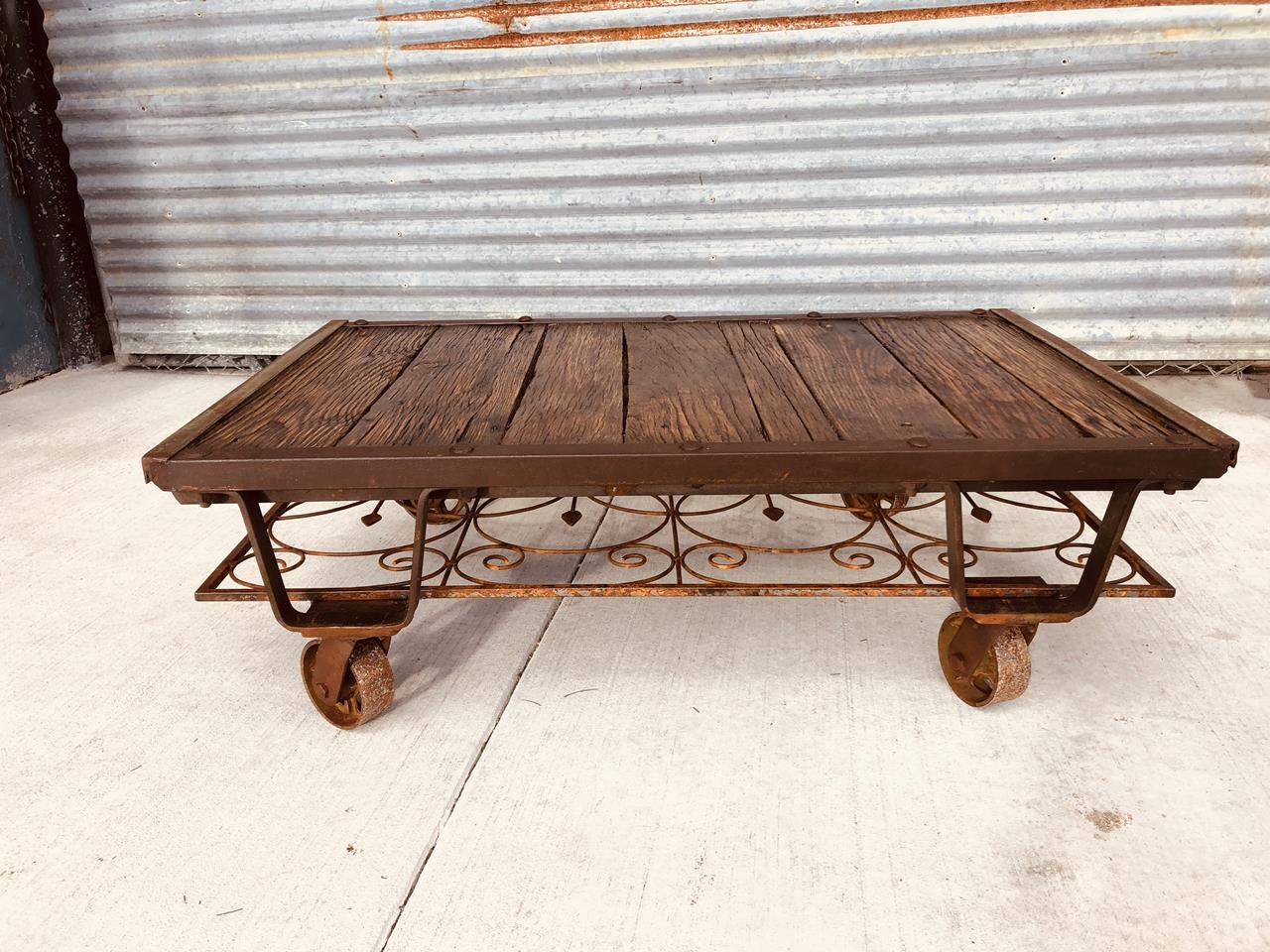 30’s 40’s pallet table. If you are looking for a cart table or just a great handmade coffee table, e(..)