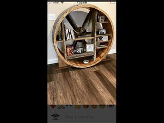 Sold - If you're looking for a focal point in your house. A large usable shelf is a great way to set(..)