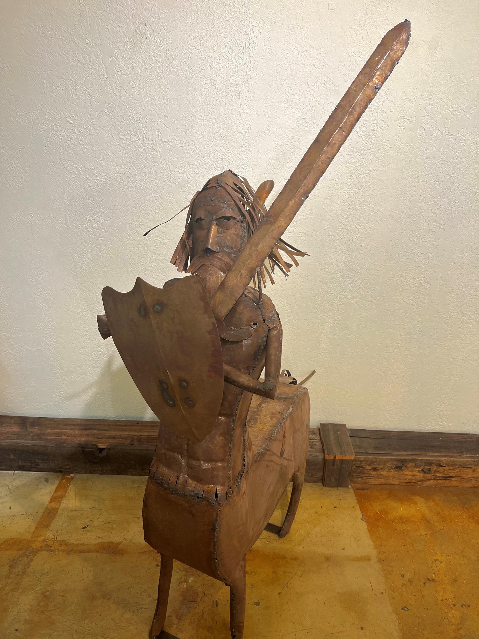 Minotaur metal sculpture (medium size) 1