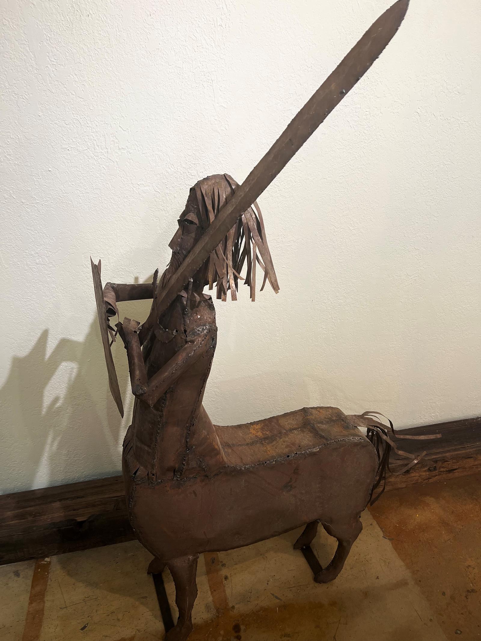 Minotaur metal sculpture (medium size) 7