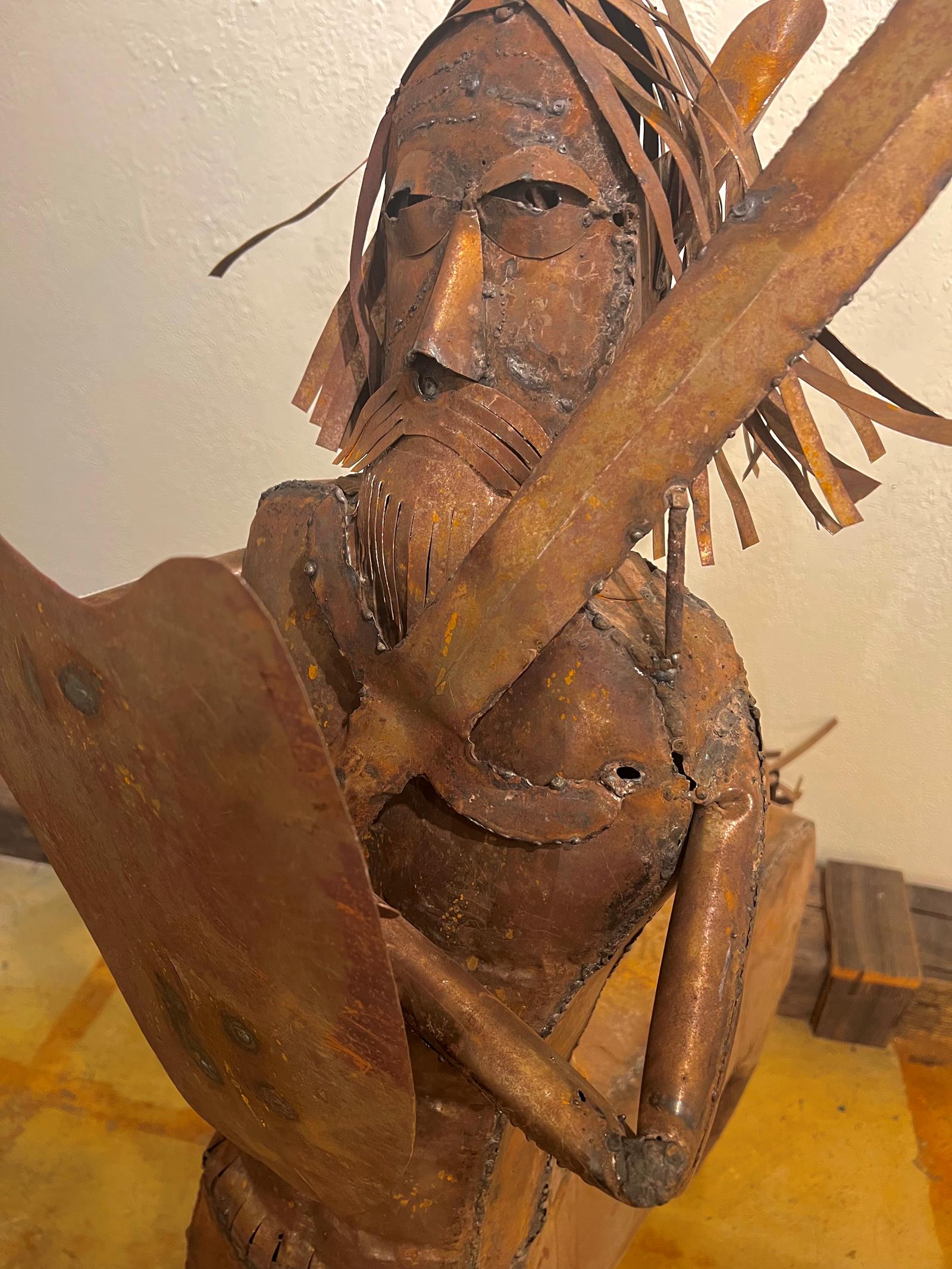 Minotaur metal sculpture (medium size) 0