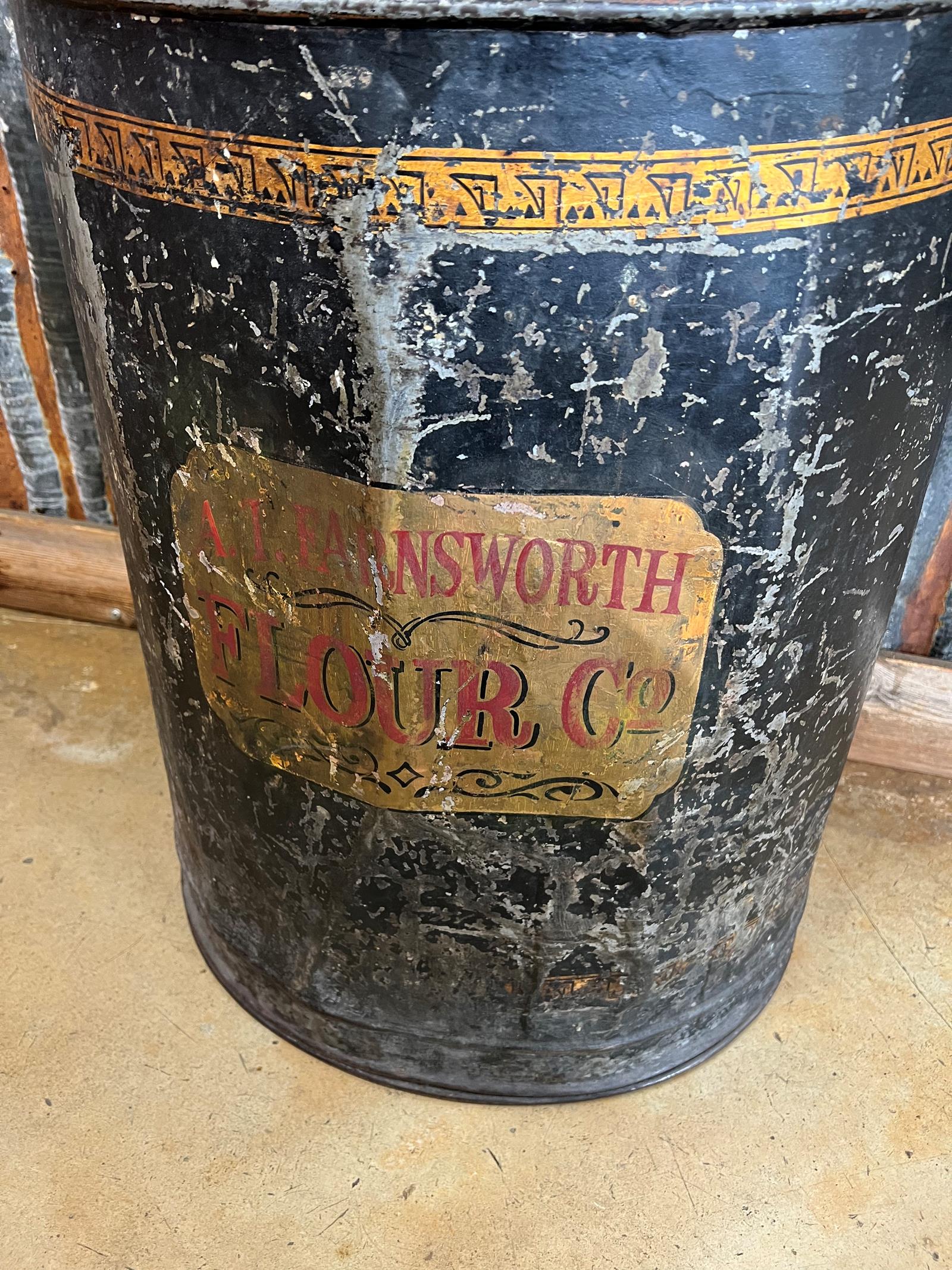 A.T.Farnsworth flour box 1