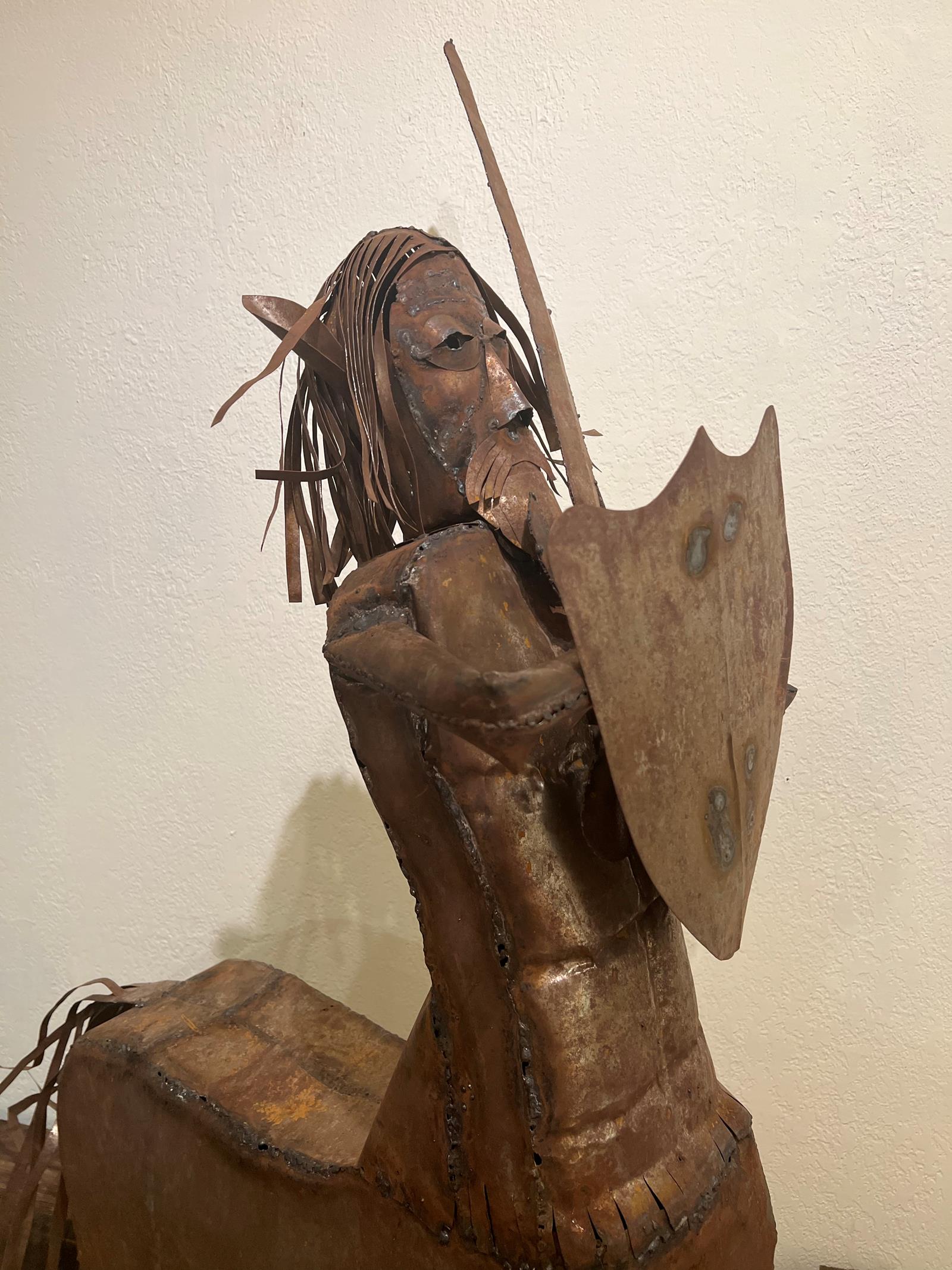 Minotaur metal sculpture (medium size) 4