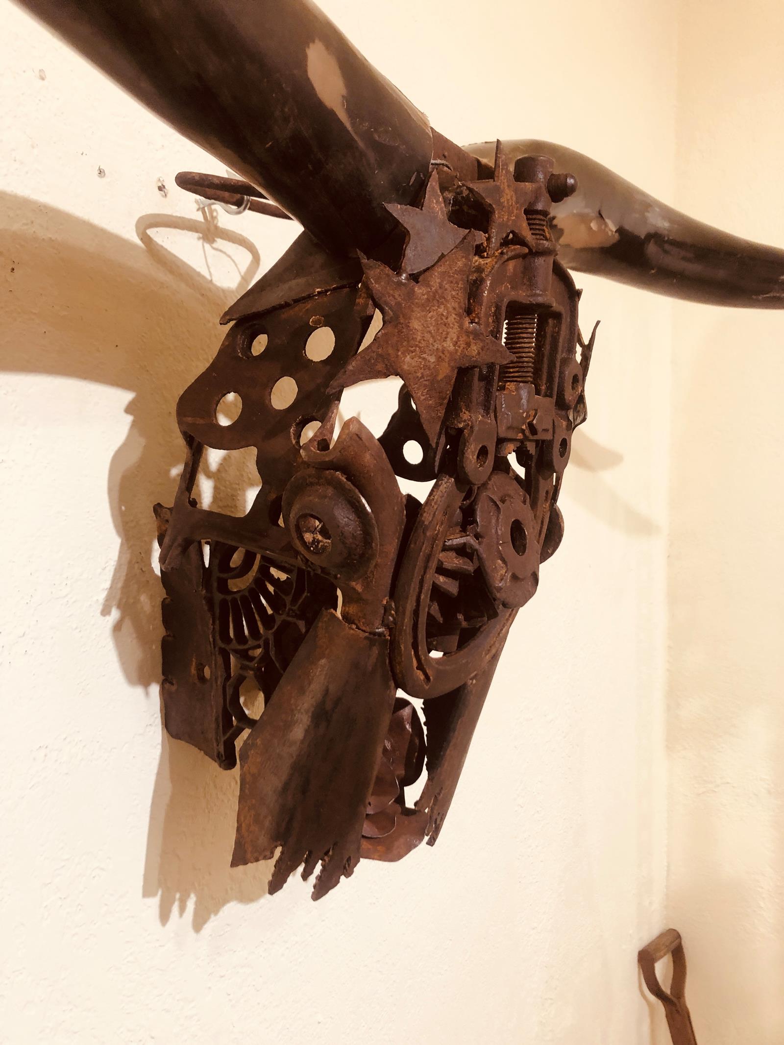 SnT cow head sculpture  0