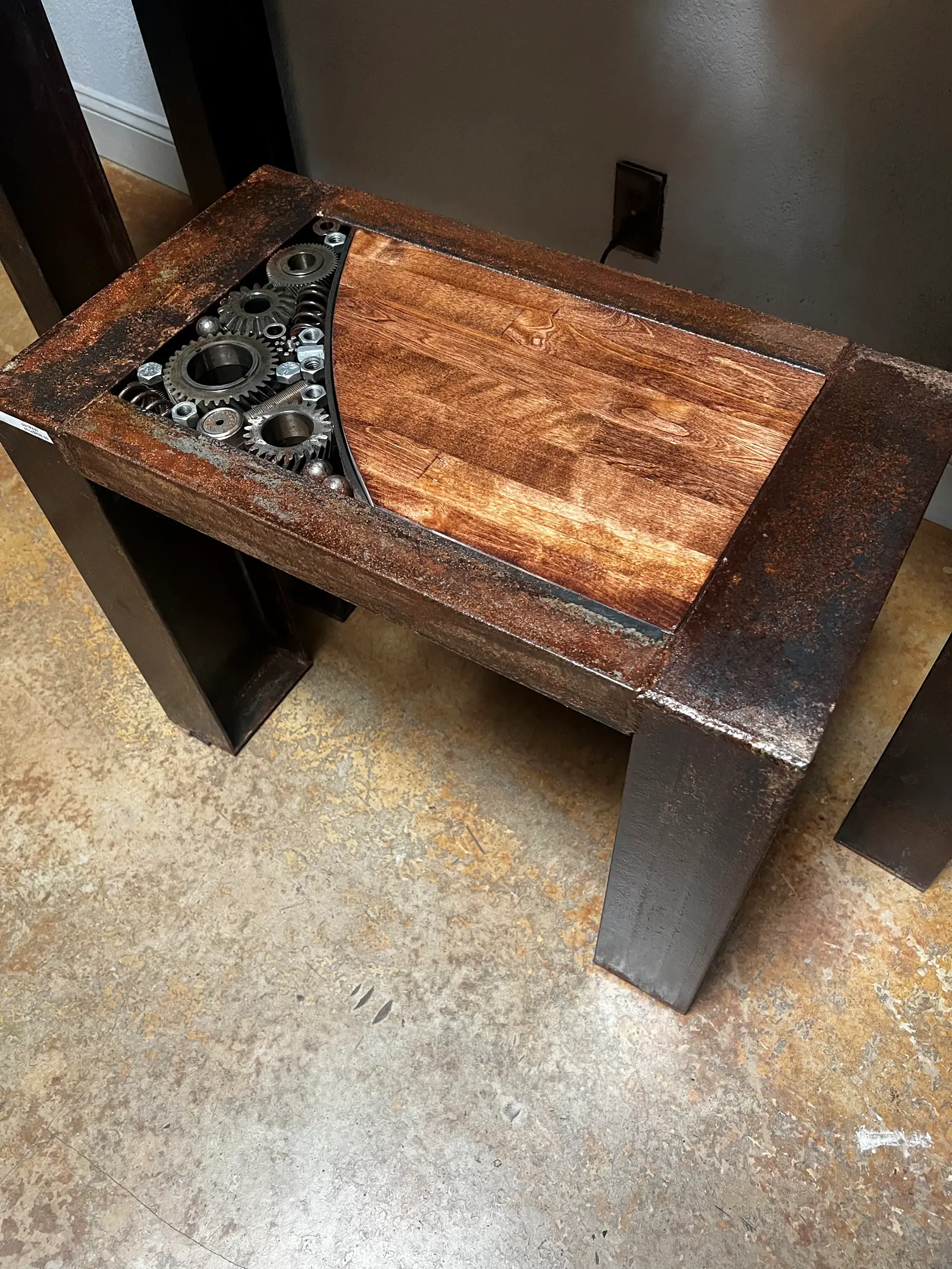 I beam table/chair/stand  0